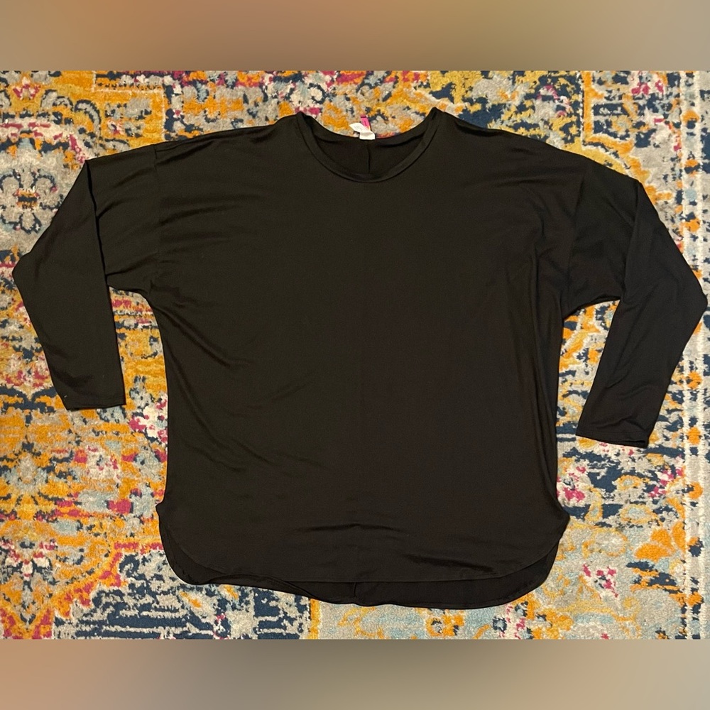Fashion Love Black Long Sleeve Shirt